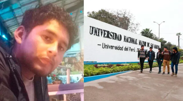 Egresado de San Marcos fue encontrado por poblador que lo auxilió y dio aviso a la Municipalidad.