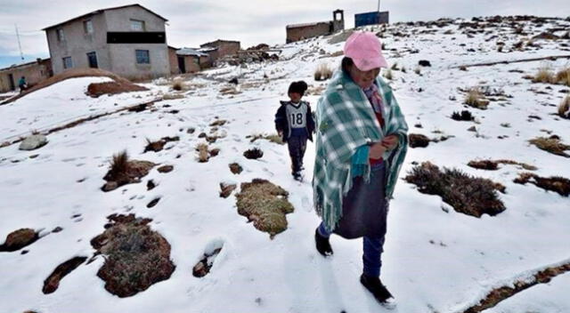 Senamhi llevó a cabo un comunicado para alertas por cambios de temperatura en once regiones.