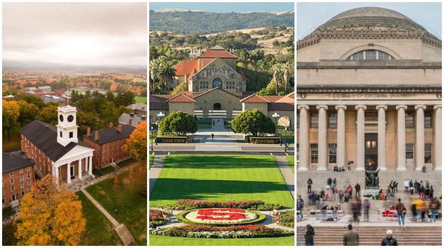 Universidades de Estados Unidos como Harvard y Columbia se encuentran en la lista de las mejores del mundo.