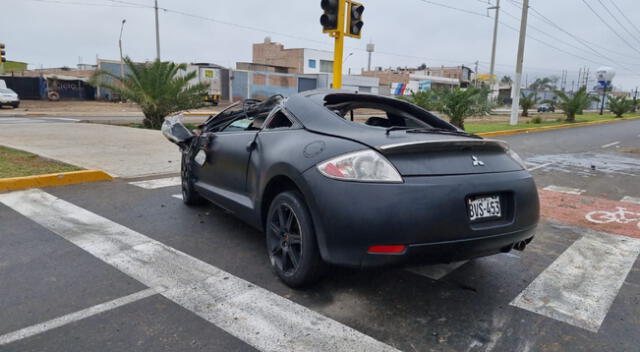 Chorrillos: un muerto deja choque entre motocicleta y un auto [VIDEO]