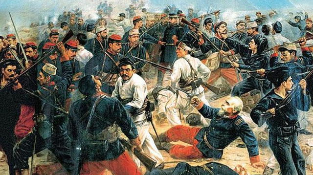 Francisco Bolognesi se alzó como héroe en la batalla de Arica.