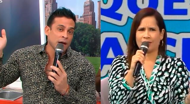 Christian Domínguez cuadra a psicóloga por criticar que Pamela Franco