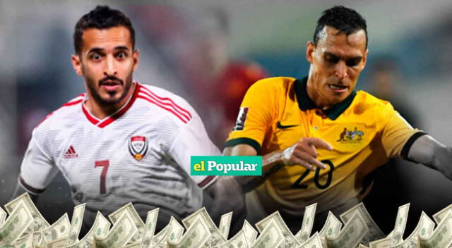 Australia y Emiratos se juegan la vida y los hinchas hacen sus jugadas para ganar dinero.