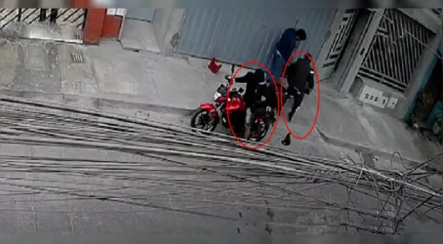 SMP: encañonan a repartidor de delivery y le roban su moto [VIDEO]