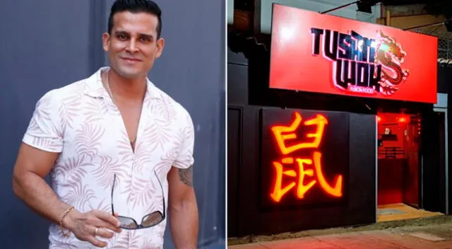 Christian Domínguez tiene una cadena de chifas llamada Tusan Wok.