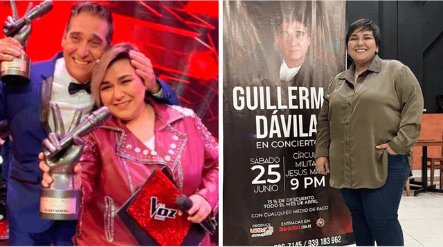Marcela Navarro cantará con Guillermo Dávila.