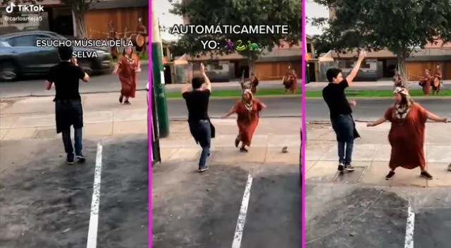 El muchacho dejó su trabajo y se puso a bailar.