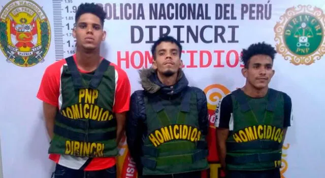 Criminales intentaron escapar cuando vieron a la Policía, pero fueron rápidamente reducidos.