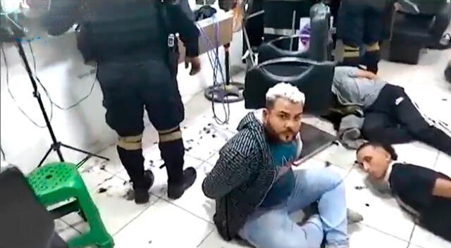 Comas: PNP encuentra droga, armas y celulares robados en barbería [VIDEO]