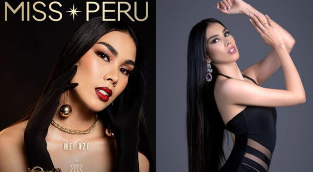 Mei Azo es finalista del Miss Perú 2022.