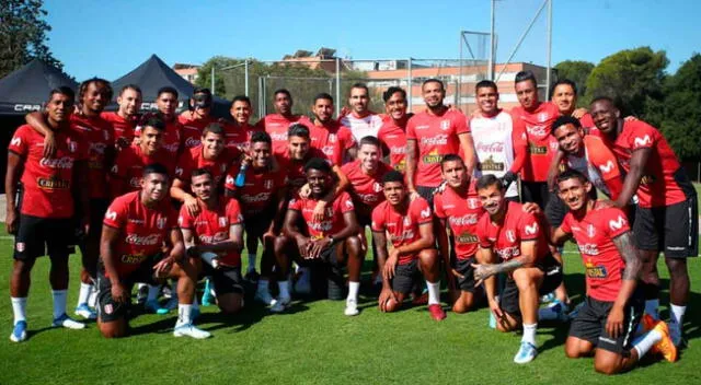 La selección peruana quedó lista para medir fuerzas contra Australia.