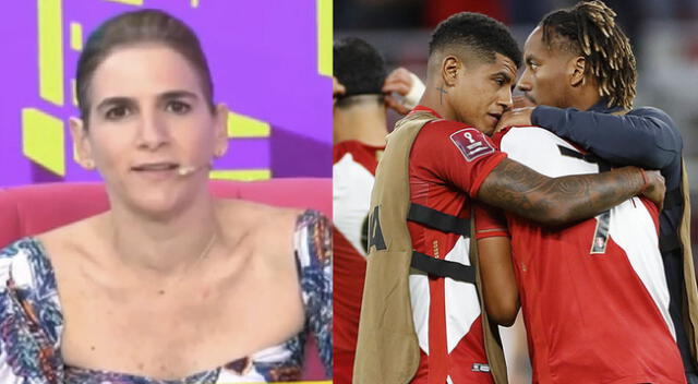 Gigi Mitre se mostró apenada tras la derrota de Perú.