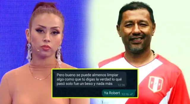 Ruth Medina revela chats inéditos con Roberto 'Chorri' Palacios donde le pide no hablar.