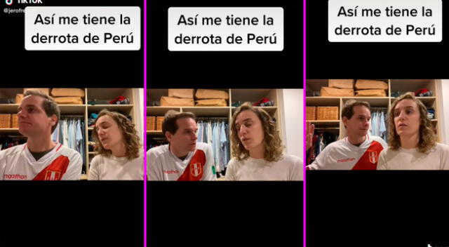 El hincha argentino expresó todo el dolor que siente tras la derrota de Perú.