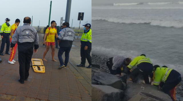 Hallan a un hombre muerto en playa de Miraflores.