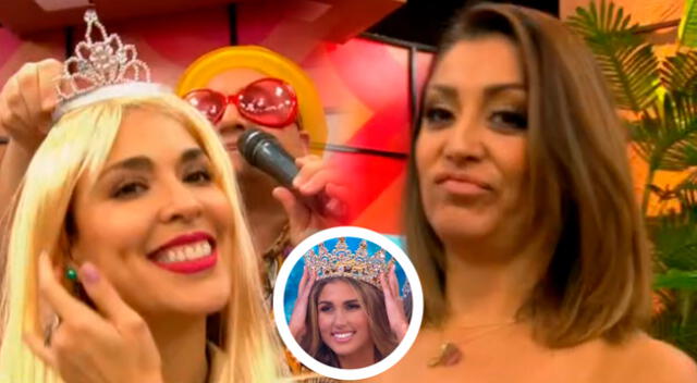 Miss Perú: Conductores de D'Mañana trolean EN VIVO a Alessia Rovegno.