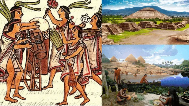 En el Antiguo Perú aparecen los Moche y Nazca.