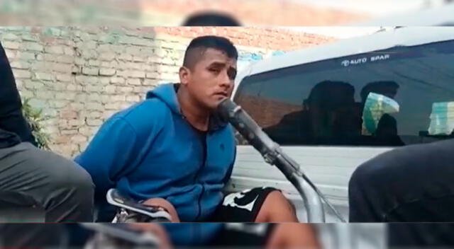 Los Olivos: cae ladrón que asaltaba con arma de fuego y una bicicleta [VIDEO]