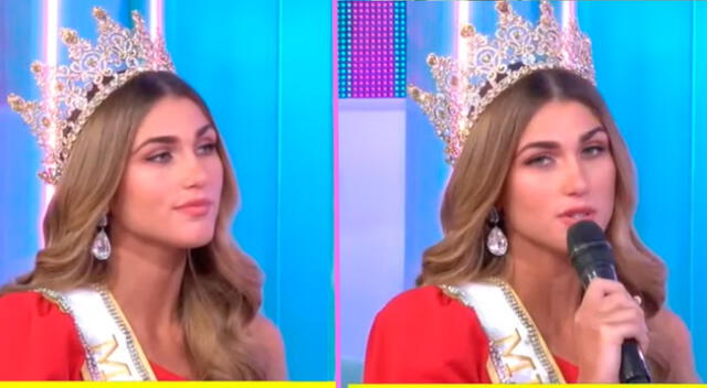 Alessia Rovegno habla sobre posibles cirugías en su rostro tras el Miss Perú.
