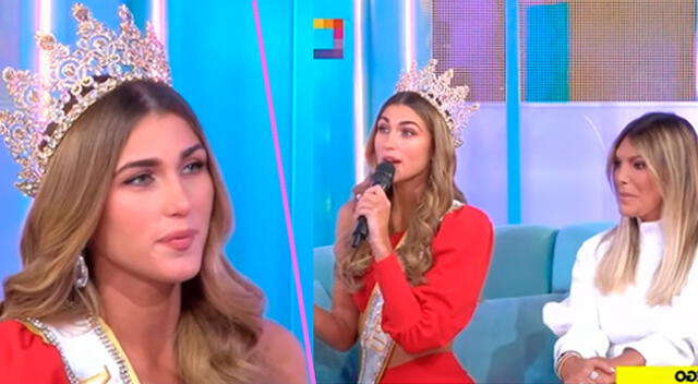 Alessia Rovegno promete esforzarse mucho en sus puntos flojos rumbo al Miss Perú.