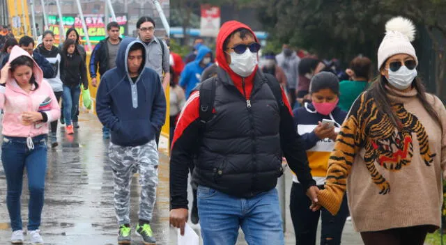 Registran ola de frío en Lima y callao, con temperaturas mínimas de hasta 12.5 °C