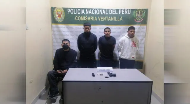 Detenidos serían de la banda Los Malditos de Porcino.