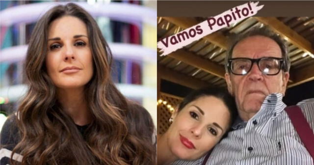 Rebeca Escribens se encuentra preocupada por la salud de su padre.