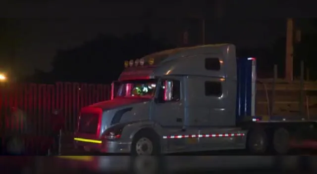 El Agustino: descubren 30 kilos de droga escondidos en cabina de camión [VIDEO]