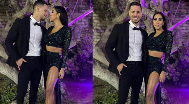 Melissa Paredes y Anthony Aranda se muestran cariñosos en matrimonio