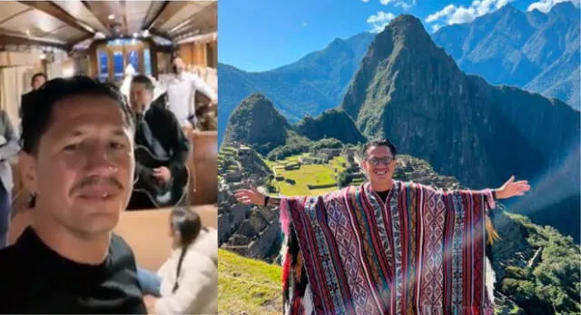 Gianluca Lapadula viene visitando los principales atractivos del Cusco junto a su familia.