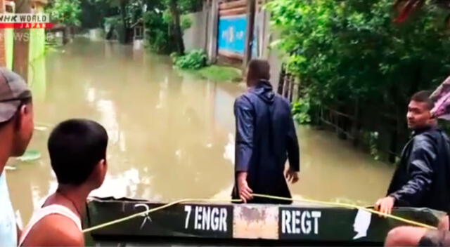 Cada año, las lluvias monzónicas causan muerte y destrucción en India y Bangladesh.