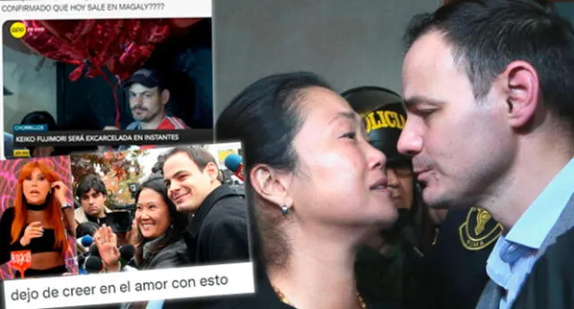 Así reaccionaron los usuarios tras confirmarse divorcio de Keiko Fujimori.