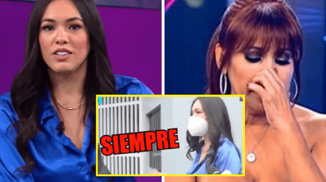 Jazmín Pinedo opina tras enfrentamiento con Magaly.