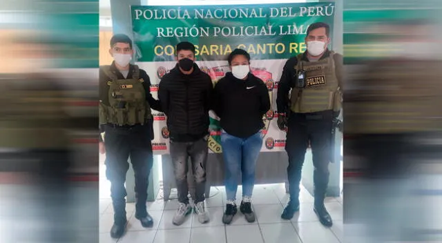 PNP captura a pareja de cogoteros.