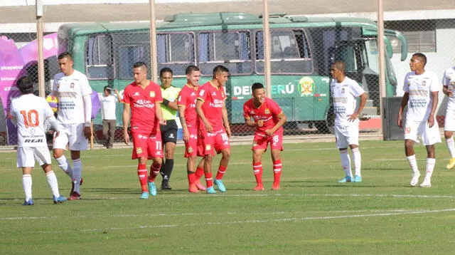 Sport Huancayo empató 1-1 con Ayacucho FC con el tanto de Morales.