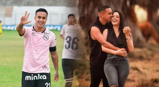 Jesús Barco bajó al equipo de Reserva, pero Melissa Klug le brinda todo su amor.