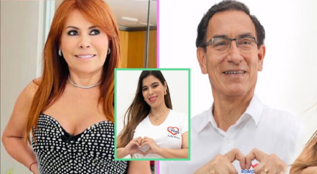 Magaly Medina sacó las pruebas y desmintió a Martín Vizcarra y Zully Pinchi.