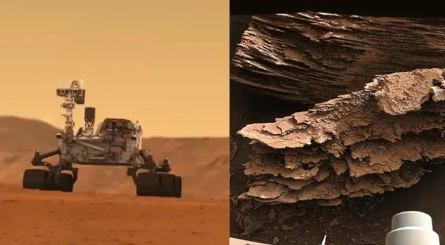 Rover Curiosity esta casi 10 años en el espacio.