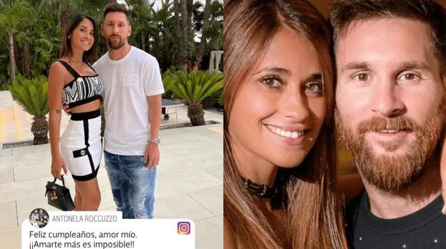 Antonela Roccuzzo, esposa de Lionel Messi, mandó un tierno mensaje para ' La Pulga'.