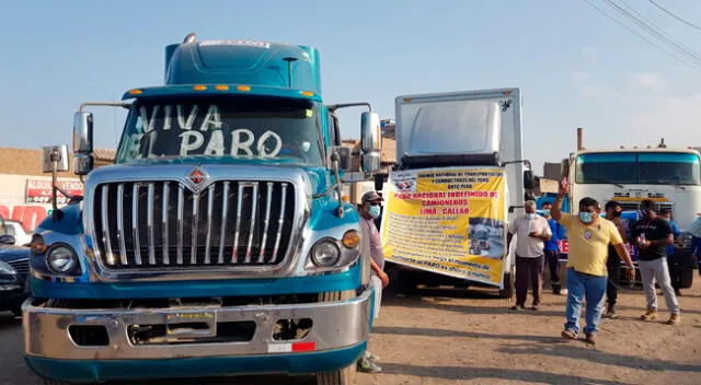 Paro de transportistas afectara el abastecimiento de  productos básicos [VIDEO]