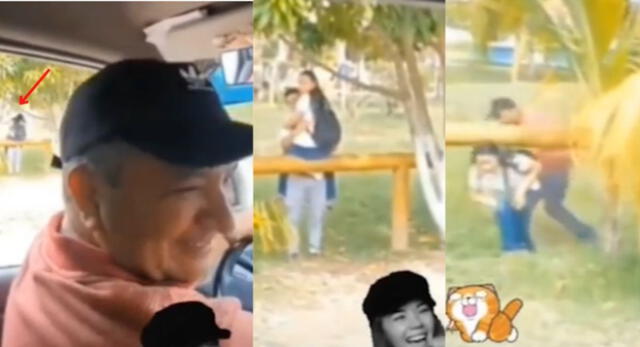 El vídeo se ha vuelto viral en las redes sociales teniendo más de 200 mil reproducciones.