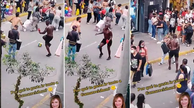 La escena se ha vuelto viral en las redes sociales.