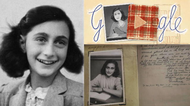 Google rinde homenaje a Ana Frank.
