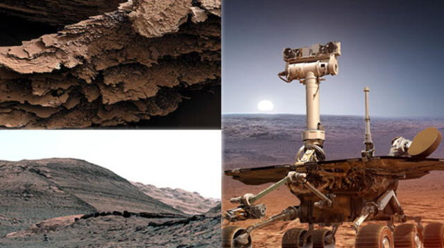 Mira aquí las impactantes imágenes captadas en Marte.
