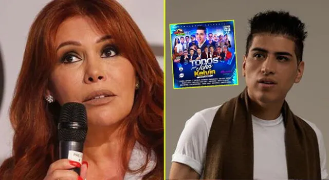 Magaly Medina arremete contra agrupaciones que apoyaran en concierto para John Kelvin.