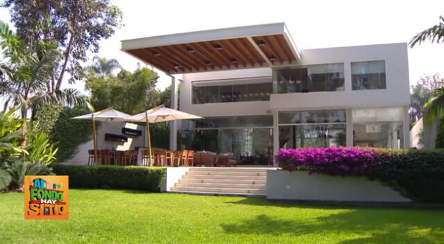 Esta es la fachada de la nueva casa de los Maldini y Gonzáles.