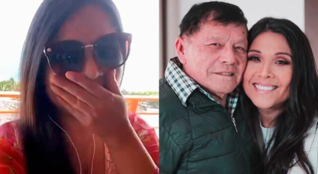 La conductora de ‘En boca de todos’ hizo una divertida broma a su padre, pero él le respondió.