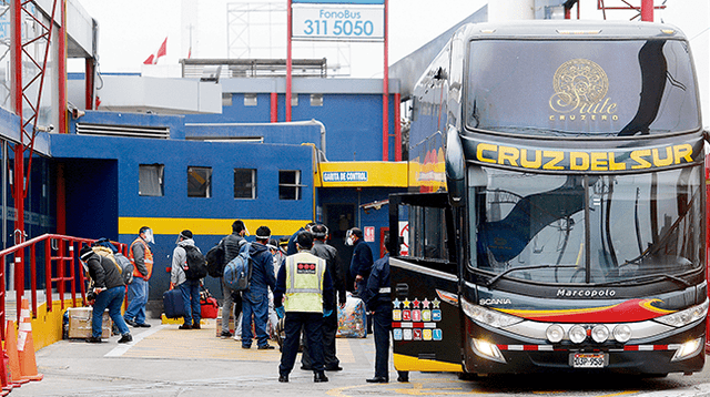 Buses interprovincial saldrán a trabajar este lunes 27 de junio.