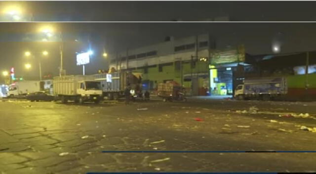 Paro de transportistas: pocos camiones abastecen Mercado de Frutas tras segundo día de protestas [VIDEO]