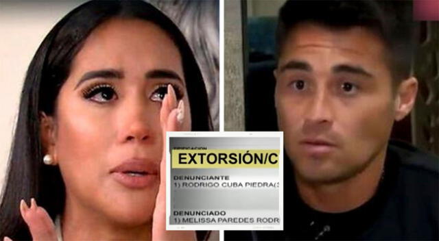 Rodrigo Cuba denuncia a Melissa Paredes, según avance de 'Magaly TV La Firme'.